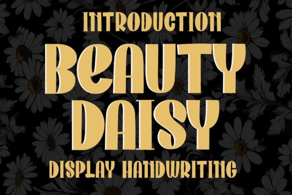 Beauty Daisy Font for Web Design