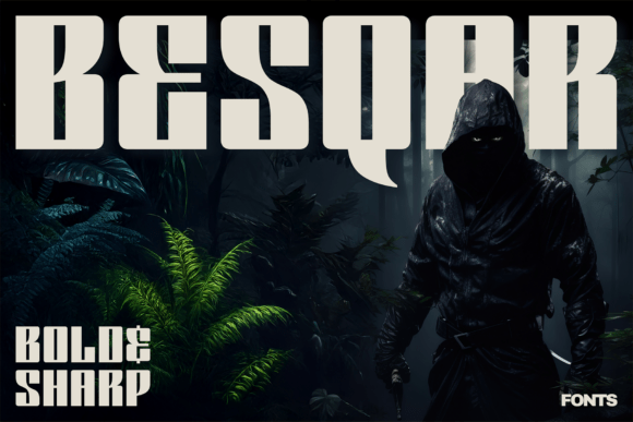 Besqar: Bold Display Font