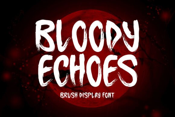 Bloody Echoes Font for Web Design