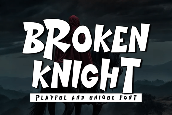 Broken Knight Font