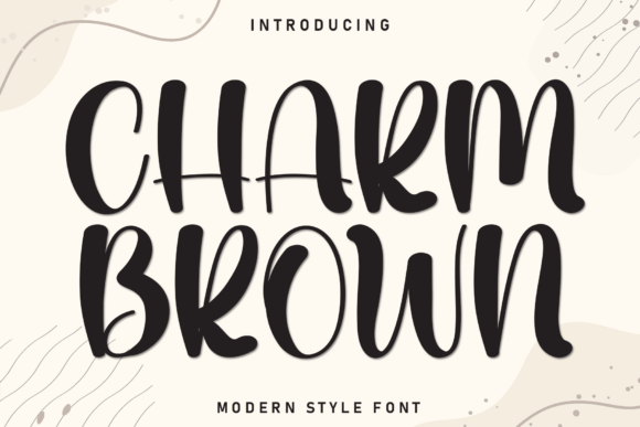 Charm Brown Font Review