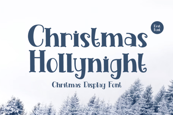 Christmas Hollynight Font Review