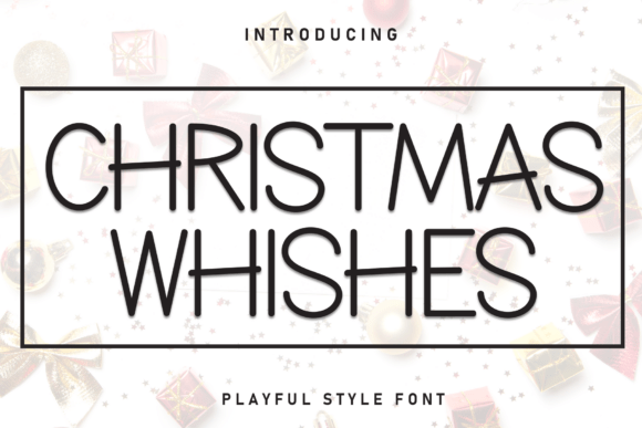 Christmas Whishes Font for Business