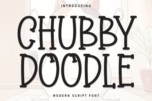 Chubby Doodle Font for Creative Campaigns