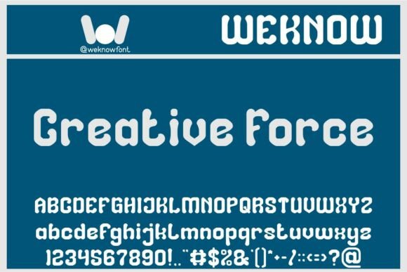 Creative Force Font for Business