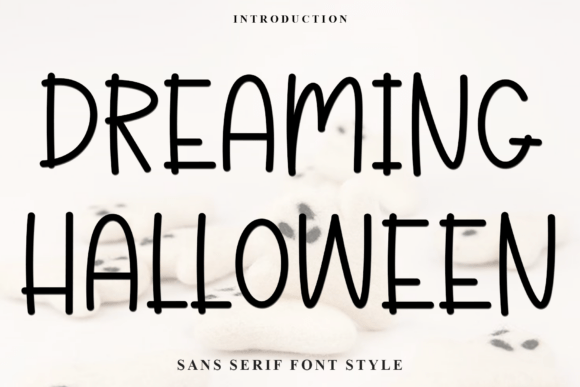 Dreaming Halloween Font for Business