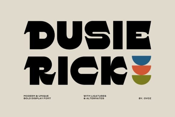 Dusie Rick Font Review