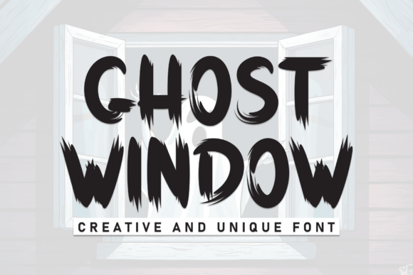 Ghost Window Font for Creative Projects