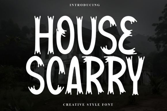 House Scarry Font for Creative Brands