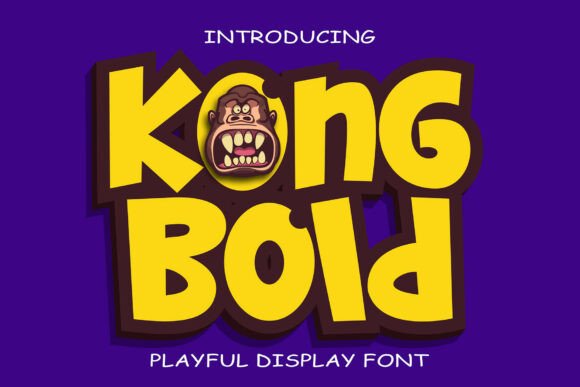 Kong Bold: A Vibrant Display Font