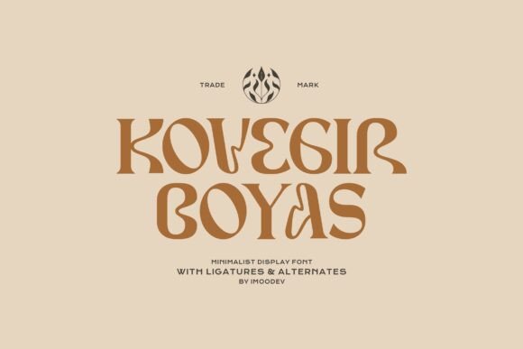 Kovegir Font for Elegant Web Design