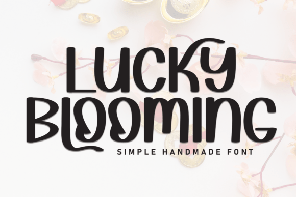 Lucky Blooming Font for Business Branding