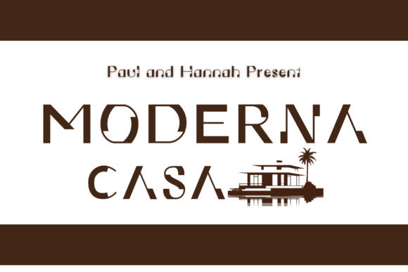 Moderna Casa Font Review