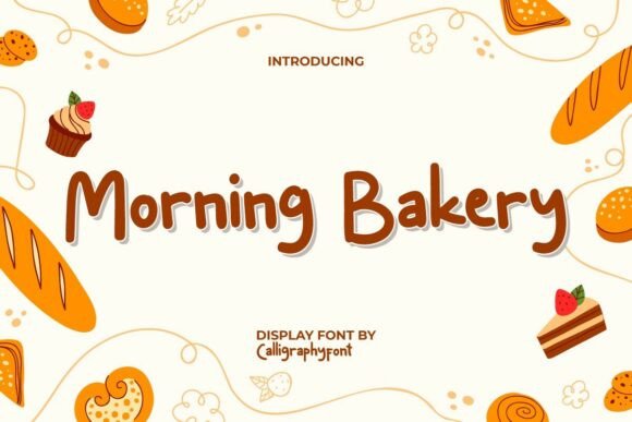 Morning Bakery Font for Business Branding