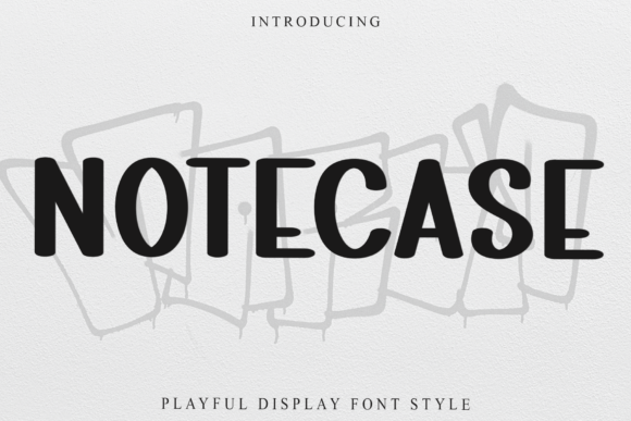 Notecase Font for Business Branding