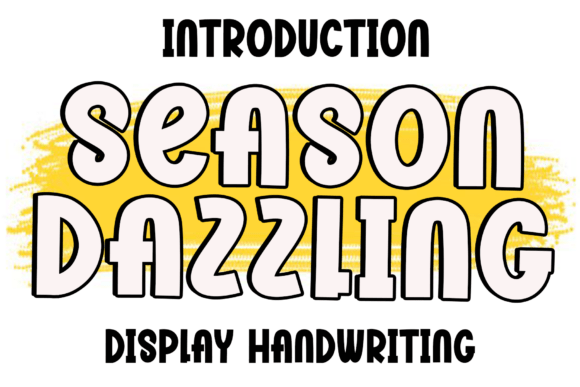 Season Dazzling Font