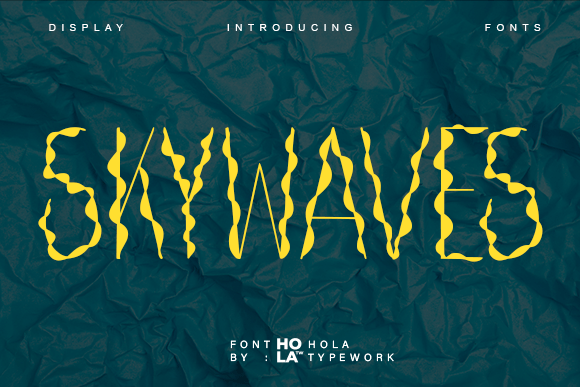 Skywaves: A Font for Business Brilliance