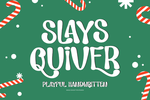 Slays Quiver Font for Web Design