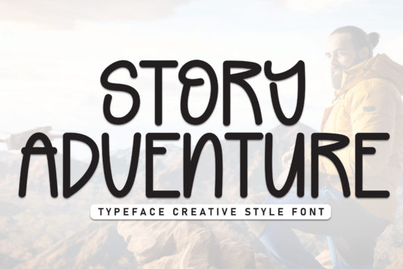 Story Adventure Font for Business Branding