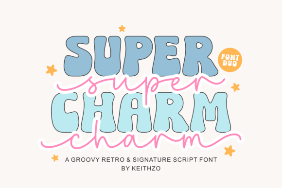 Super Charm Font for Creative Design