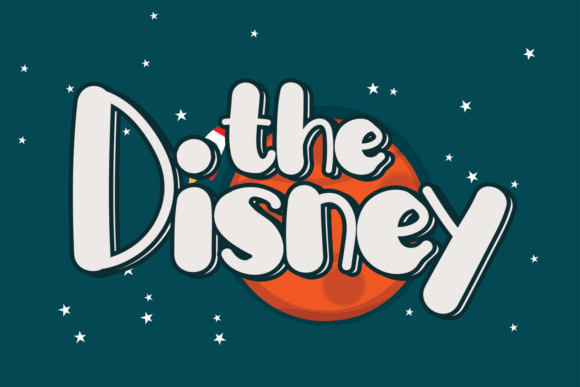 The Disney 1 Font for Playful Campaigns