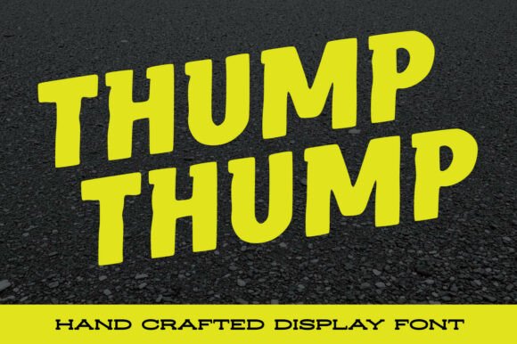 Thump Thump Font for Bold Web Design