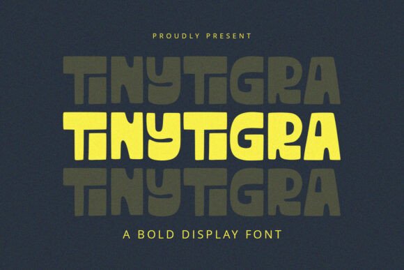 Tinytigra: A Playful Font for Business Branding
