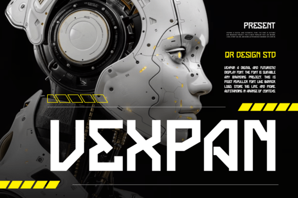 Vexpan: A Modern Display Font for Web Design
