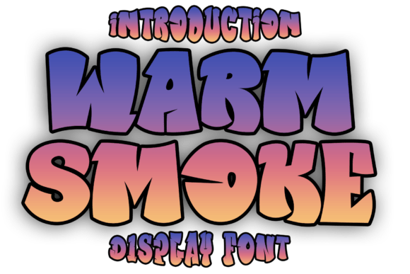 Warm Smoke Font for Creative Projects