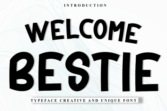 Welcome Bestie Font for Creative Makers