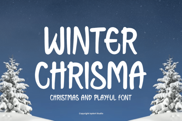 Winter Chrisma Font for Bold Campaigns
